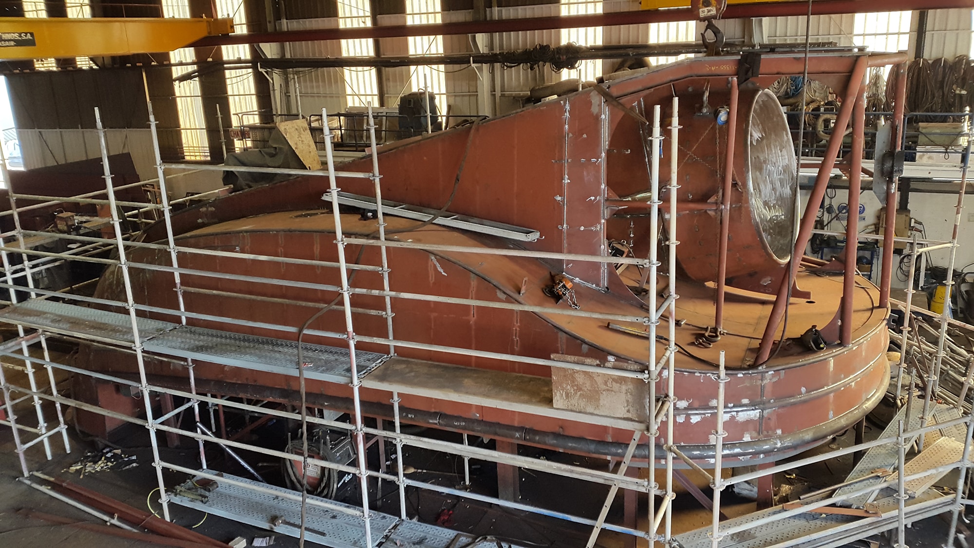 Fabricación de panga para el Buque SANT YAGO TRES